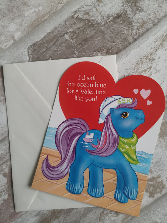 Salty/Tug Valentines Postcard