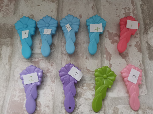 G1 My Little Pony Flower Brushes (Selection)
