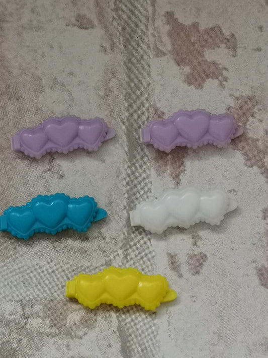 Hearts Barrettes (Selection)