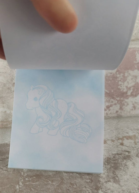 Retro Notepad TAF My Little Pony