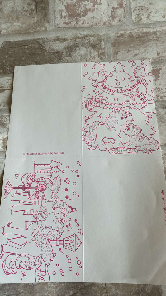 Activity Club Christmas Cards 1987