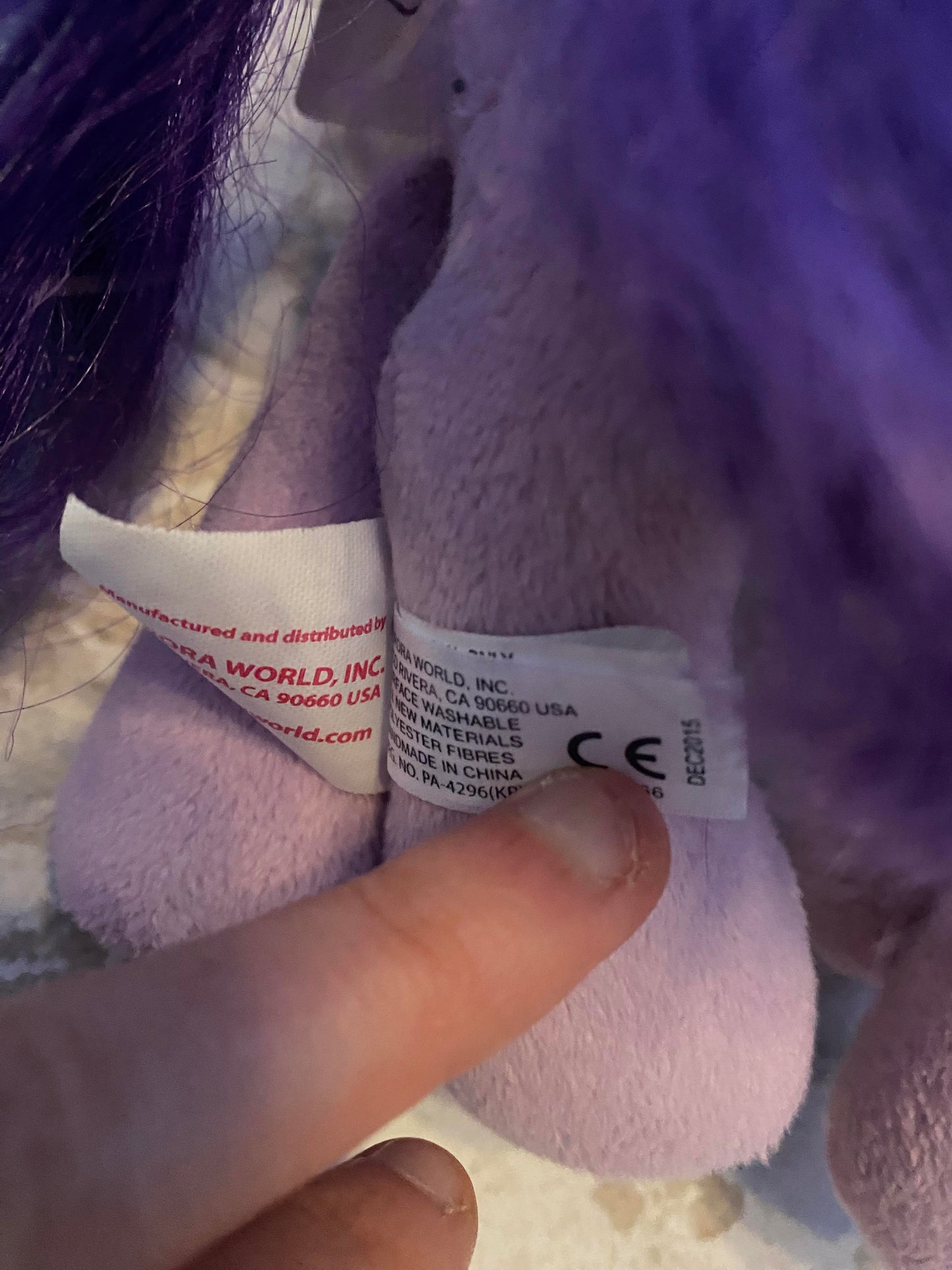 Starlight Glimmer Brushable Aurora World Plush