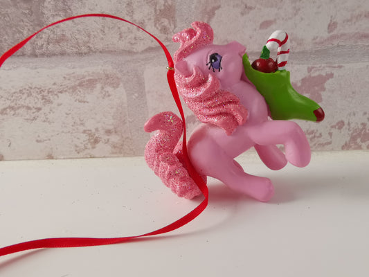 My Little Pony G1 Enesco Christmas Ornament - Cotton Candy