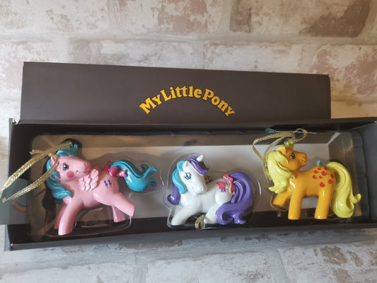 My Little Pony G1 Christmas Ornament Gift Set