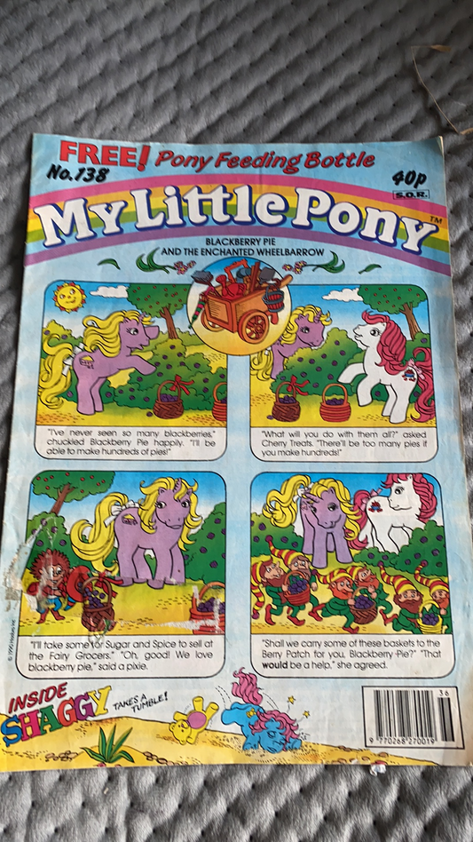 G1 My Little Pony Vintage Comics - Issues 176 - 221 (Selection)