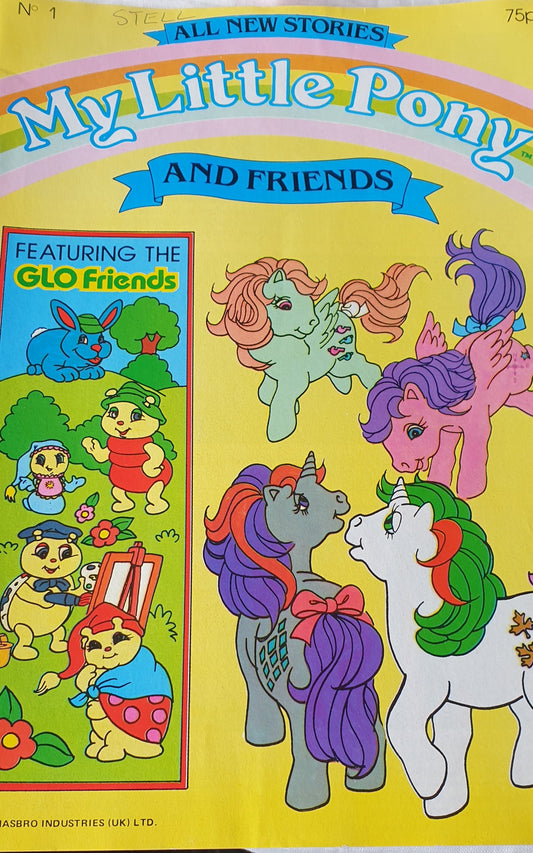 G1 Vintage My Little Pony and Friends Comics - Selection