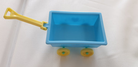 G1 My Little Pony Loving Families Accessories - Blue Wagon