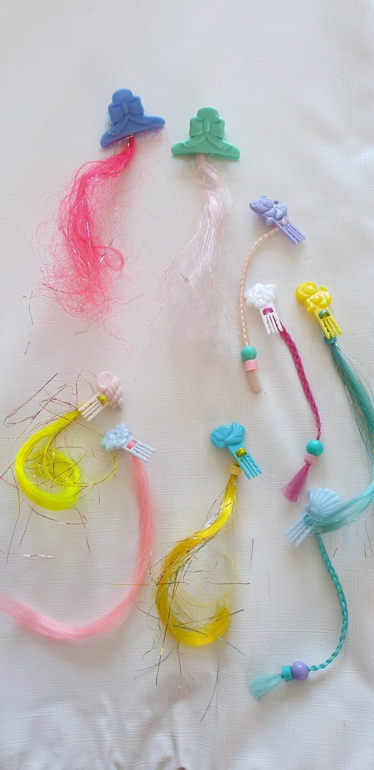 G1 My Little Pony Hair Clips (Selection)