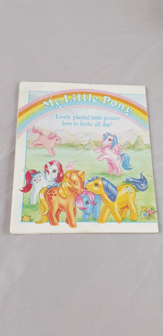 Lively Playful Little Ponies Pamphlet