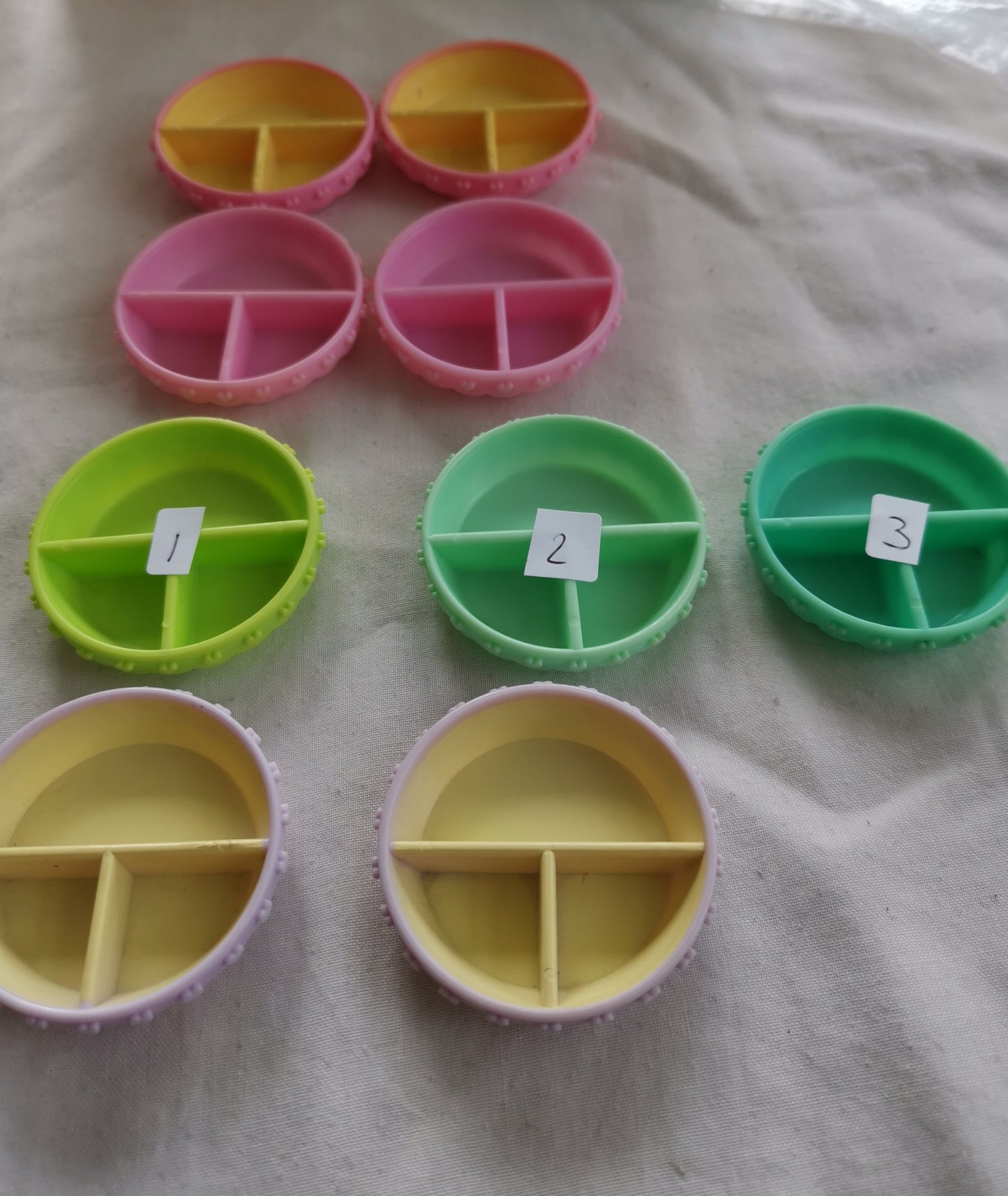 G1 My Little Pony Baby Dishes and Spoons (Selection)