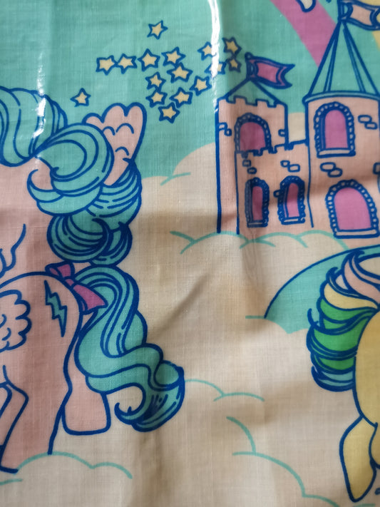 My Little Pony Vintage G1 UK Child's Apron feat Firefly and Skydancer
