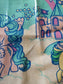 My Little Pony Vintage G1 UK Child's Apron feat Firefly and Skydancer