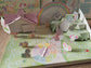My Little Pony Vintage G1 3d Stand Up Pony Round Up Game