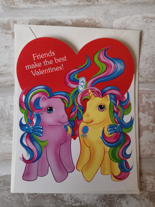 Pretty Vision Brush and Grow Valentines Postcard