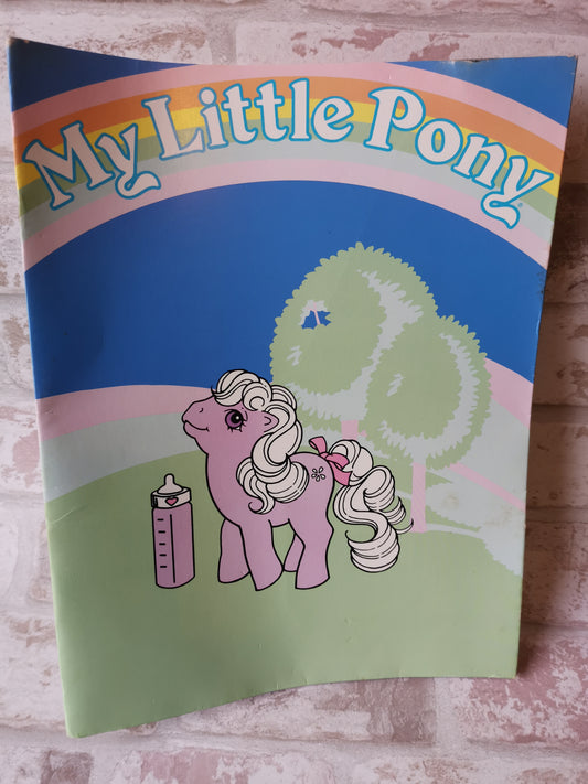 My Little Pony Vintage G1 Baby Blossom Folder (Hi-C Promo)