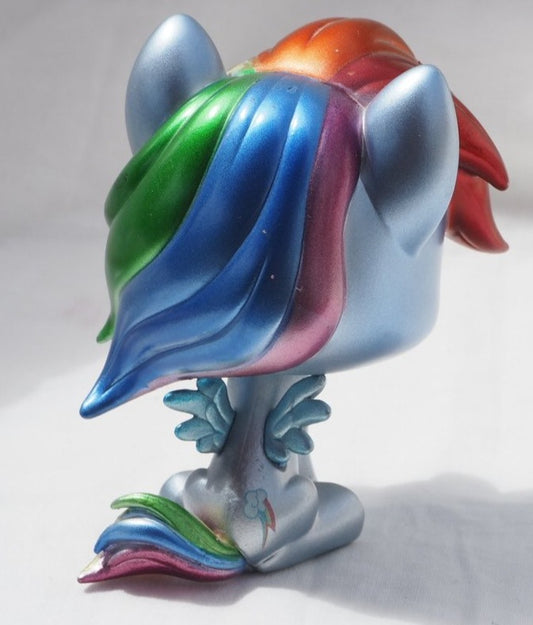 G4 My Little Pony Metallic Chase Funko Pop Rainbow Dash