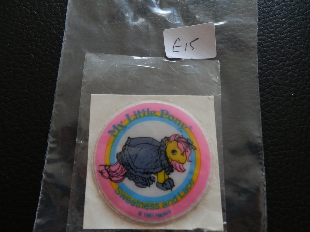 Pony Wear Puffy Sticker (Selection)