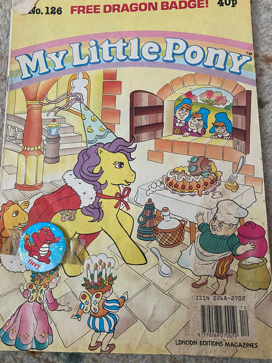 My Little Pony G1 Vintage Comics with Free Gift - Issue 126