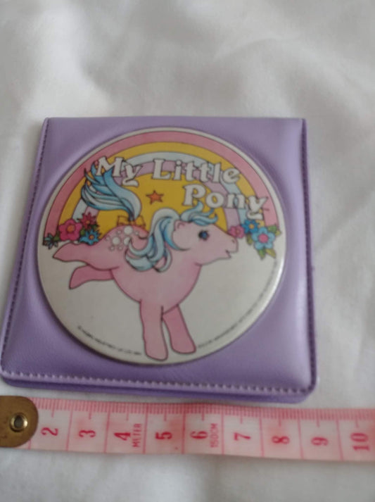 My Little Pony G1 Vintage Cotton Candy Lilac Compact Mirror