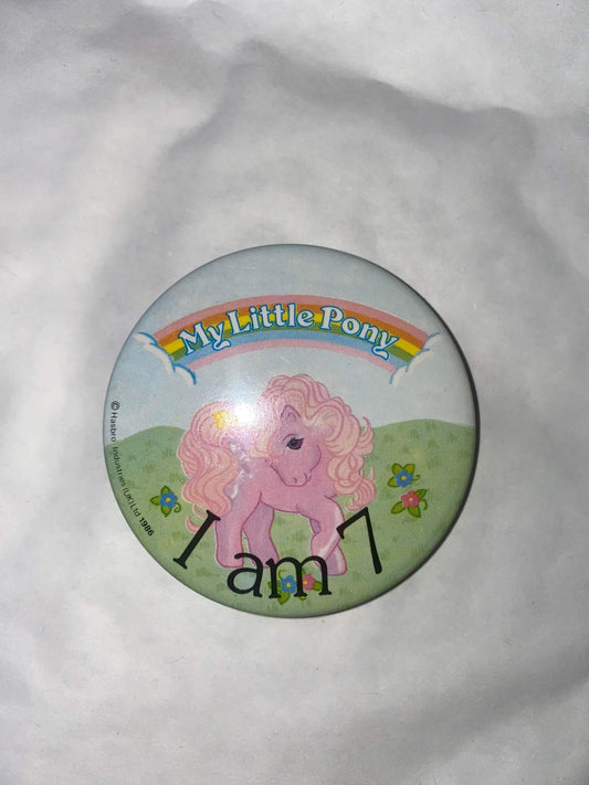 My Little Pony Vintage G1 Birthday Card Badges (Selection)